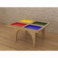 Игровой стол для занятий сенсорной интеграцией 4 цвета - fgospostavki.ru - Тихорецк