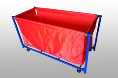 Контейнер для мячей на колесиках (разборный без крышки) - fgospostavki.ru - Тихорецк