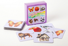 Набор магнитных карточек "Устный счет" (фон фиолетовый) - fgospostavki.ru - Тихорецк