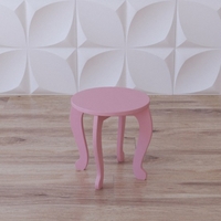 Табурет «Царевна» розовый - fgospostavki.ru - Тихорецк