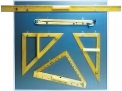 Комплект линеек для школьной доски + доска крепежная (для хранения) - fgospostavki.ru - Тихорецк