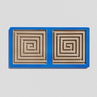 Такт-панель «Синий лабиринт № 3» - fgospostavki.ru - Тихорецк