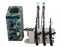 Учебно-тренировочный комплекс огневой подготовки "Стрелец-5" (массогабаритные макеты оружия 3 АК и 3 ПМ, металлический шкаф, сенсорный антивандальный монитор) - fgospostavki.ru - Тихорецк