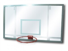 Щит баскетбольный игровой, поликарбонат (1800х1200 миллиметров) - fgospostavki.ru - Тихорецк