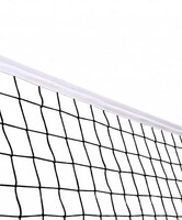 Сетка волейбольная (нить 4 миллиметра, 1*9,5 метра) - fgospostavki.ru - Тихорецк