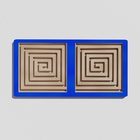 Такт-панель «Синий лабиринт № 4» - fgospostavki.ru - Тихорецк