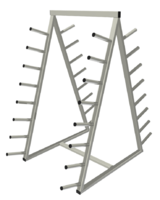 Стойка для бодибаров двусторонняя (32 бодибара) - fgospostavki.ru - Тихорецк