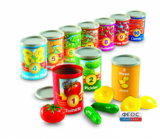 Набор для счета от 1 до 10 "Консервы" - fgospostavki.ru - Тихорецк