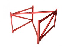 Ферма баскетбольная для щита из фанеры (вынос 1,2 м) - fgospostavki.ru - Тихорецк