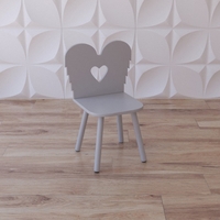 Стул «Ангельское сердечко» белый - fgospostavki.ru - Тихорецк