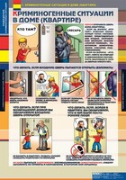 Комплект таблиц. ОБЖ. Поведение в криминогенных ситуациях. - fgospostavki.ru - Тихорецк