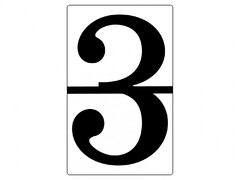 Набор магнитных карточек "Произвольный размер "3" (3 штуки) - fgospostavki.ru - Тихорецк