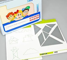 Игровой набор "Танграм" (с комплектом карточек) - fgospostavki.ru - Тихорецк