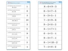 Комплект карточек (10) "Обучающий калейдоскоп. Больше, меньше, равно" - fgospostavki.ru - Тихорецк
