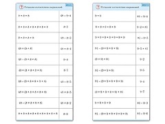 Комплект карточек (10) "Обучающий калейдоскоп. Умножение на 7, 8 и 9" - fgospostavki.ru - Тихорецк