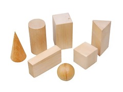 Набор "Тела геометрические" (деревянные) - fgospostavki.ru - Тихорецк