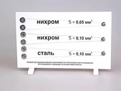 Прибор для демонстрации зависимости сопротивления проводника от его длины, сечения и материала - fgospostavki.ru - Тихорецк