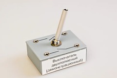 Выключатель двухполюсный (демонстрационный) - fgospostavki.ru - Тихорецк