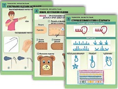 Комплект таблиц "Технология. Обработка ткани" (12 таблиц, А1, ламинированные) - fgospostavki.ru - Тихорецк
