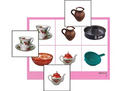 Логопедическое лото "Посуда" (4 планшета, 24 карточки, цветное, ламинированное) - fgospostavki.ru - Тихорецк