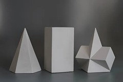 Набор гипсовых геометрических тел (15 штук) - fgospostavki.ru - Тихорецк