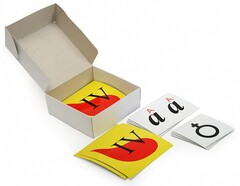 Модель-аппликация "Генетика групп крови" (демонстрационный набор из 24 карт) - fgospostavki.ru - Тихорецк