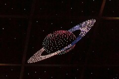 Потолок "Звездное небо с анимационным фибероптическим эффектом сатурн" - fgospostavki.ru - Тихорецк