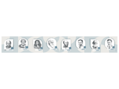 Стенд-лента "Выдающиеся ученые-биологи" - fgospostavki.ru - Тихорецк