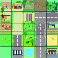 Тематическое поле-маршрутизатор «Ферма» для мини-робота Bee-Bot/Blue-Bot - fgospostavki.ru - Тихорецк