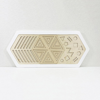 Декоративная тактильная панель - «Рельефные многоугольные формы» - fgospostavki.ru - Тихорецк