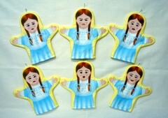 Набор рукавичек "Эмоции (девочки)" 6 штук - fgospostavki.ru - Тихорецк