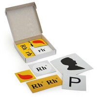 Модель-аппликация "Наследование резус-фактора" (набор из 19 карт) - fgospostavki.ru - Тихорецк