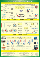 Таблица "Электростатика" (100х140 сантиметров, винил) - fgospostavki.ru - Тихорецк
