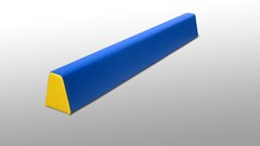 Бревно гимнастическое, мягкое в форме трапеции (2,5м) - fgospostavki.ru - Тихорецк