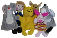 Набор перчаточных кукол "Винни Пух и все" - fgospostavki.ru - Тихорецк