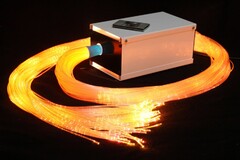 Пучок фибероптических волокон с боковым точечным свечением «Звёздный дождь» 100х2 м в комплекте с источником света - fgospostavki.ru - Тихорецк