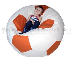 Кресло "Футбольный мяч" с гранулами с чехлом из жаккарда - fgospostavki.ru - Тихорецк