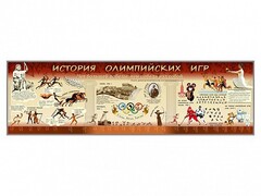 Настенное полотно "История Олимпийских игр" - fgospostavki.ru - Тихорецк
