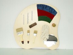 Тактильная панель "Тело гусеницы" (кисточки) - fgospostavki.ru - Тихорецк