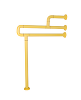 Поручень напольно-настенный с антибактериальным покрытием (желтый) - fgospostavki.ru - Тихорецк