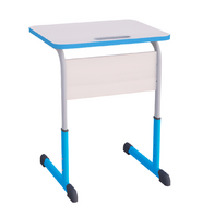 Парта SMARTY KEY одноместная регулируемая по высоте с антивандальной кромкой - fgospostavki.ru - Тихорецк