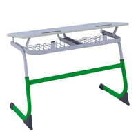 Парта SMARTY двухместная регулируемая по высоте (наклонная столешница) - fgospostavki.ru - Тихорецк