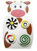 Бизиборд «Белая коровушка» - fgospostavki.ru - Тихорецк