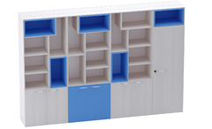 Комплект шкафов Smarty  для кабинета - fgospostavki.ru - Тихорецк