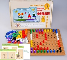 Игровой набор Фребеля "Мозаика со шнуровкой" (серия "Эксперимент") - fgospostavki.ru - Тихорецк