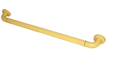 Поручень прямой с антибактериальным покрытием (желтый) - fgospostavki.ru - Тихорецк