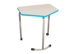 Стол мобильный модульный трапециевидный FLEXY с антивандальной кромкой - fgospostavki.ru - Тихорецк