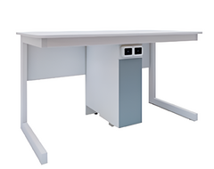 Стол ученический для кабинета физики/биологии двухместный - fgospostavki.ru - Тихорецк