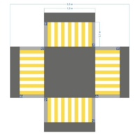 Имитация четырехстороннего перекрестка 5,5*4,5 м - fgospostavki.ru - Тихорецк