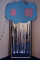 Зеркальное панно с фиброоптическими нитями «Разноцветный дождь» - fgospostavki.ru - Тихорецк